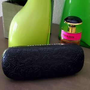 Christian Lacroix black glasses case.Nwot.